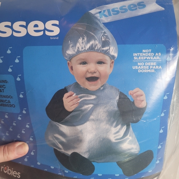 New Hershey's Kisses Baby Infant 2 Piece Costume Size 6-12 Months - Picture 4 of 8